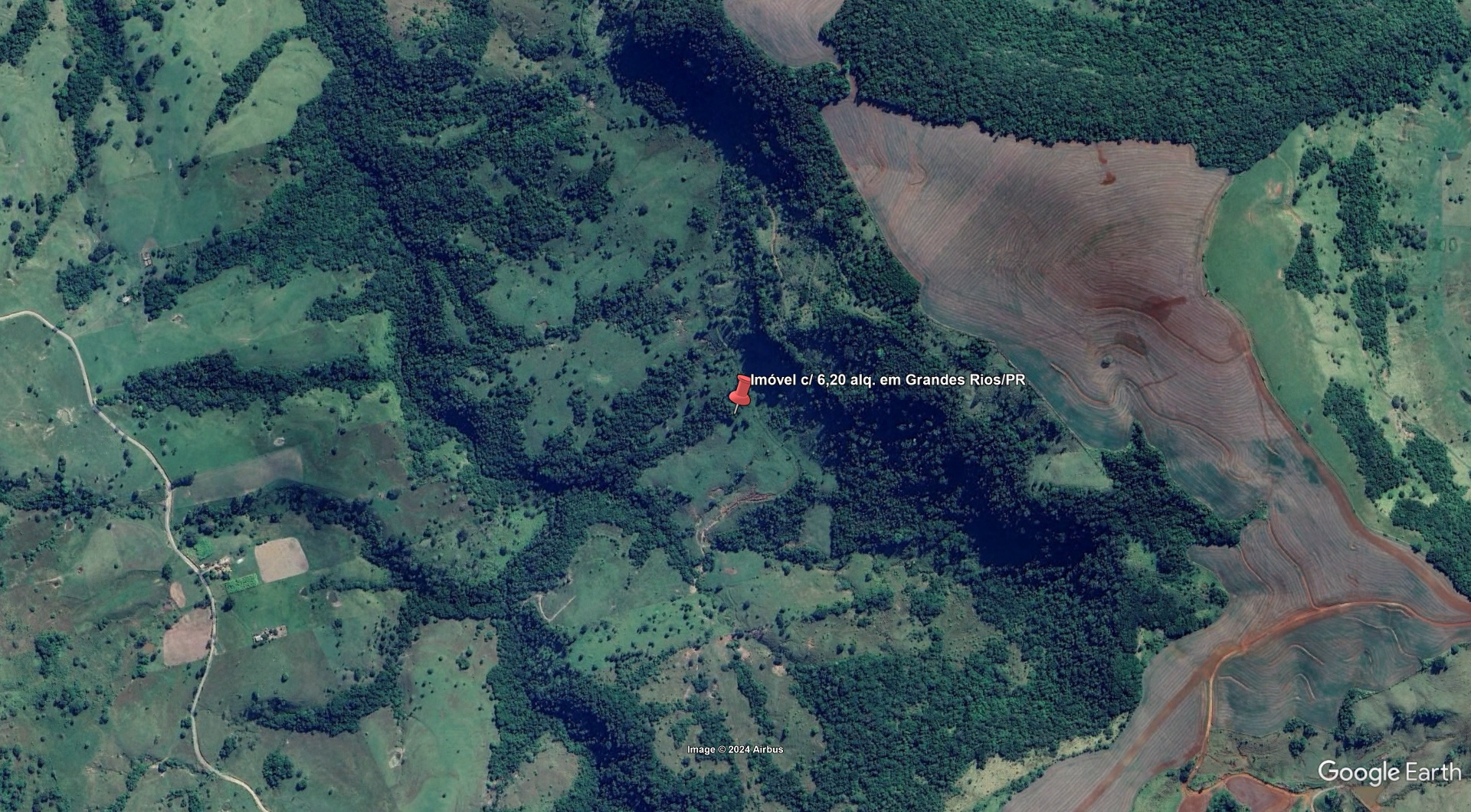 Leilão de Rural Imóvel em Grandes Rios/PR - Lance Inicial R$ 252.942 - Judicial