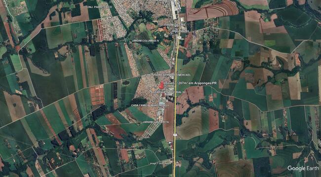 Imóvel C/ 207m² No Conj. Hab. Palmares Em Arapongas/pr, localizado em Arapongas - PR, bairro Conjunto Habitacional Palmares