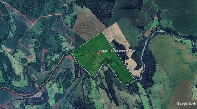 Imóvel C/ 18,42 Alq. Em Mamborê/pr, localizado em Mamborê - PR