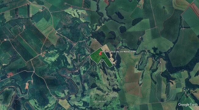 Imóvel C/ 18,42 Alq. Em Mamborê/pr, localizado em Mamborê - PR