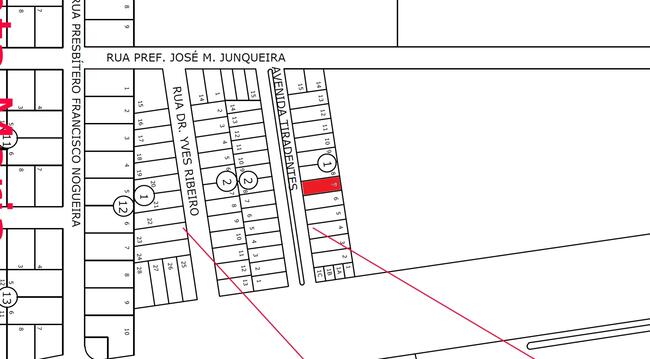 Direitos - Imóvel C/ 256m² Em Bandeirantes/pr, localizado em Bandeirantes - PR, bairro Vila Tiradentes