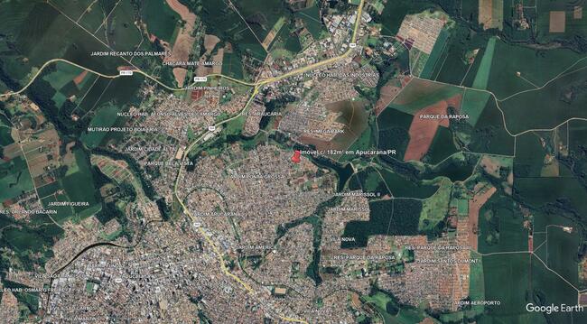 Imóvel C/ 182m² Do Lot. Res. Madre Paulina Em Apucarana/pr, localizado em Apucarana - PR