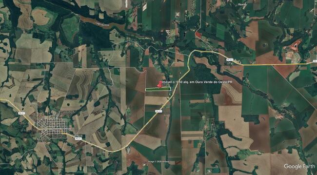 Imóvel C/ 5,50 Alq. Em Ouro Verde Do Oeste/pr, localizado em Toledo - PR