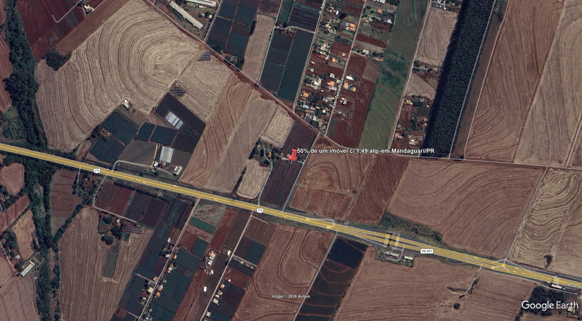 Leilão de Rural Imóvel em Mandaguari/PR - Lance Inicial R$ 1.717.506 - Judicial