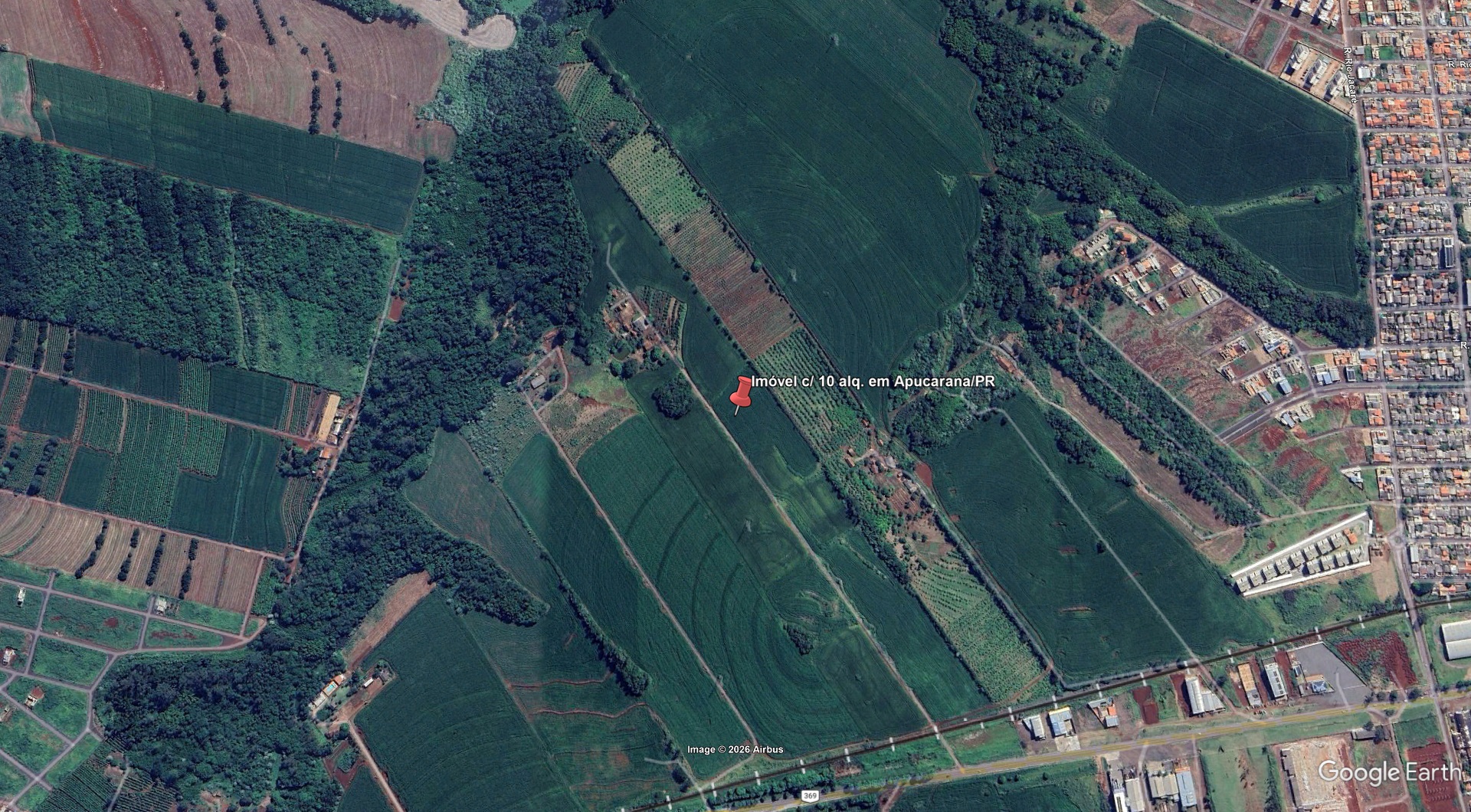 Leilão de Rural Imóvel em Apucarana/PR - Lance Inicial R$ 1.025.288 - Judicial