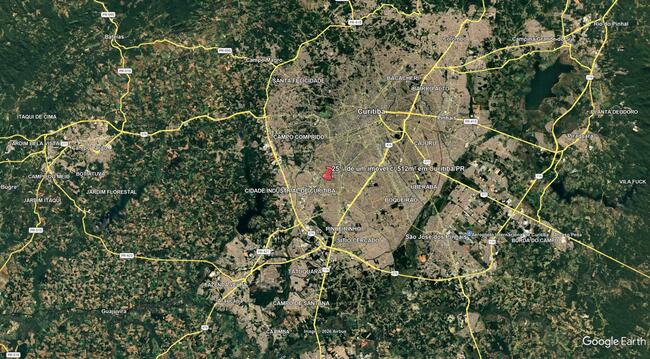 25% De Um Imóvel C/ 512m² Em Curitiba/pr, localizado em Curitiba - PR, bairro Portão