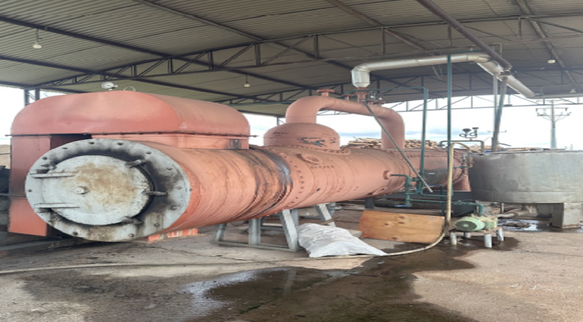 01 caldeira a lenha - leilão judicial - Não informado BR - lance mínimo R$ 150.000