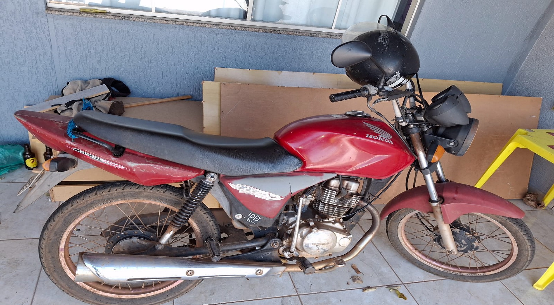 Honda CG 150 Titan KS, 05/06 em Jardim Alegre/PR - leilão judicial - Jardim Alegre PR - lance mínimo R$ 3.000