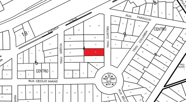 12,50% De Um Imóvel C/ 575,75m² Em Cambira/pr, localizado em Cambira - PR, bairro Centro