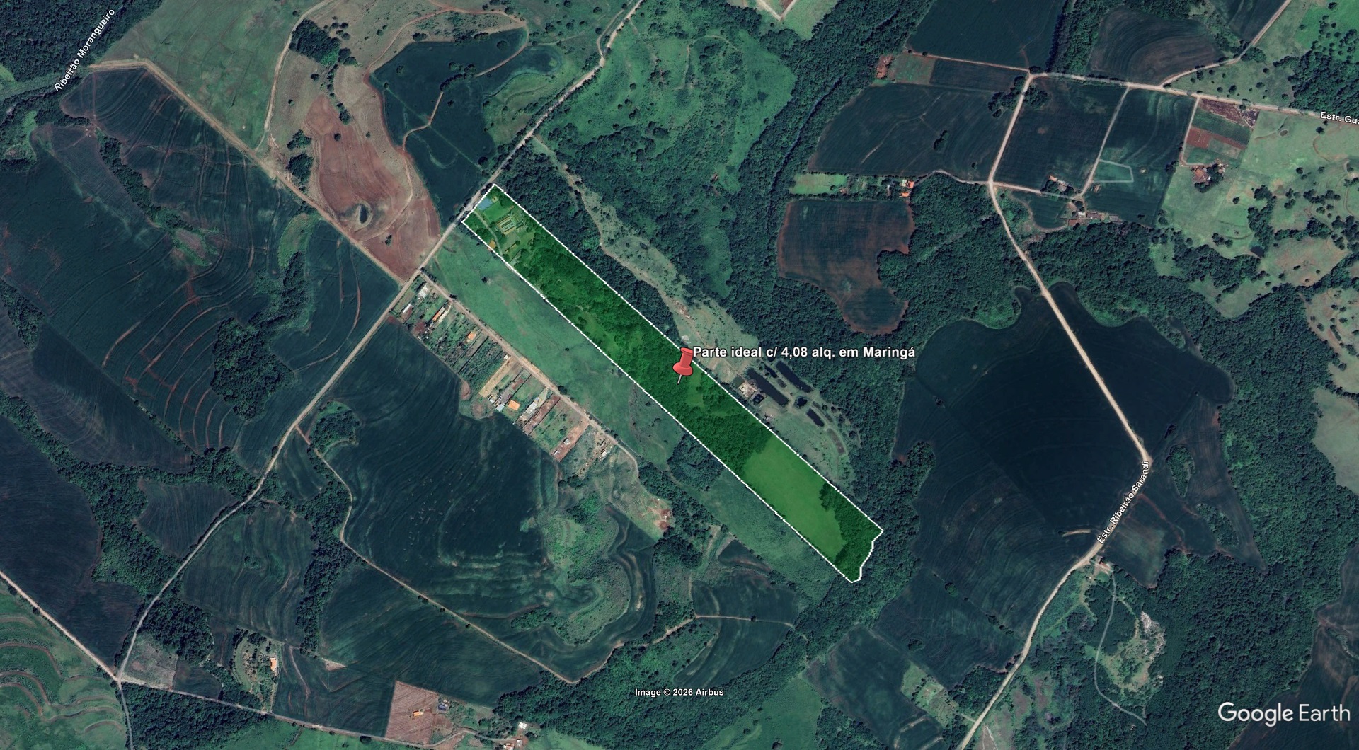 Lote 4.1 - parte ideal c/ 4,08 alq. em maringá/pr