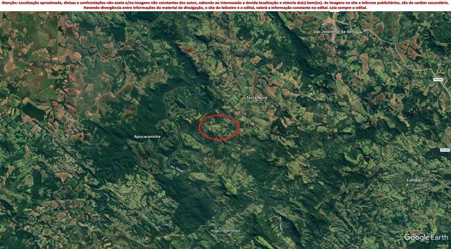 Imóvel C/ 2,19 Alq. No Distrito De Terra Nova Em São Jerônimo Da Serra/pr, localizado em São Jerônimo Da Serra - PR
