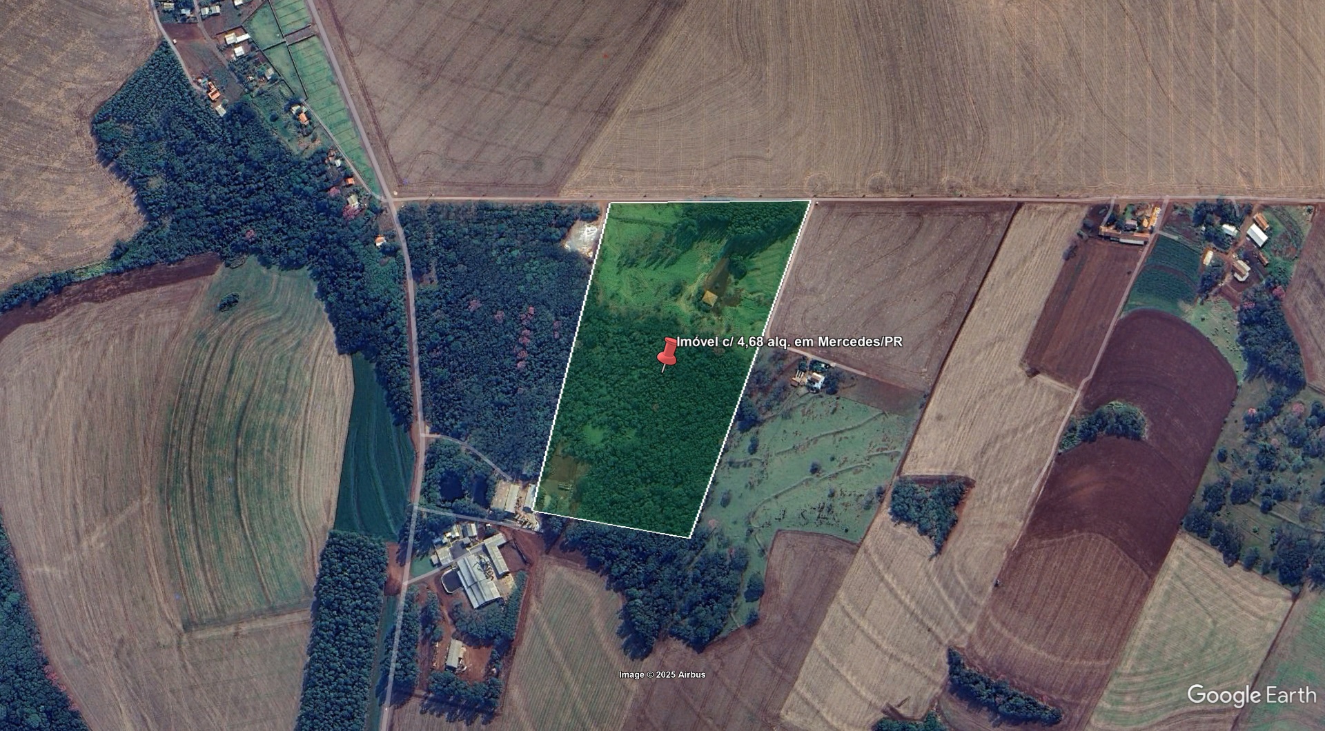 Leilão de Rural Imóvel em Mercedes/PR - Lance Inicial R$ 725.000 - Judicial