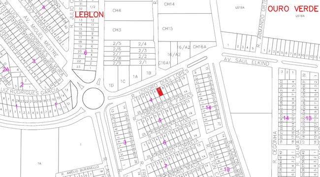 Imóvel C/ 200m² No Conj. Habitacional De Mello César Em Londrina/pr, localizado em Londrina - PR