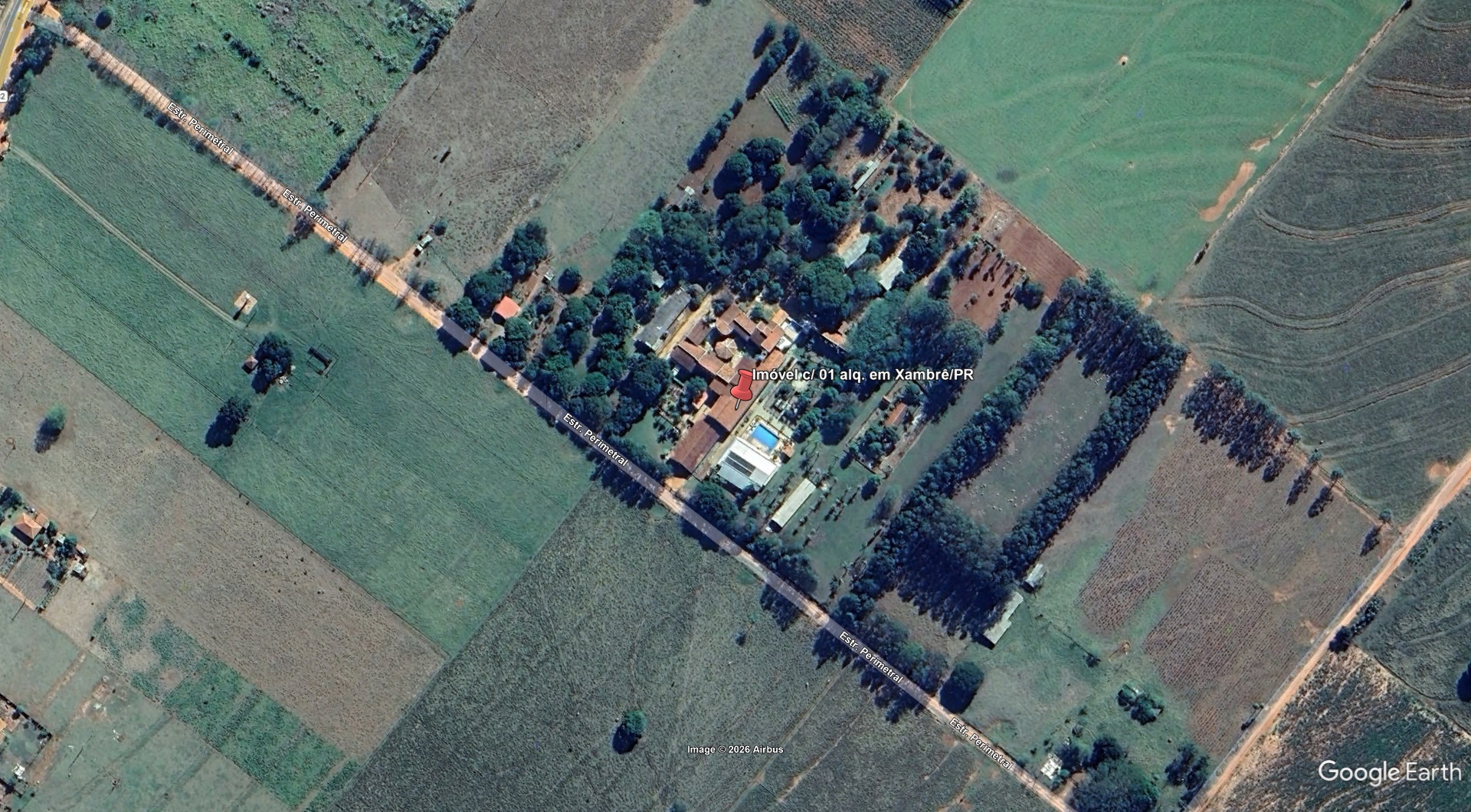 Imóvel c/ 01 alq.  em Xambrê/PR - leilão judicial - Não informado BR - lance mínimo R$ 2.280.000