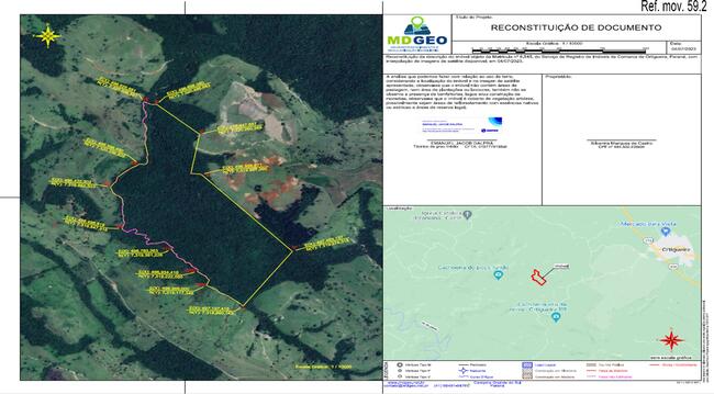 Imóvel C/ 28,13 Alq. Em Ortigueira/pr, localizado em Ortigueira - PR