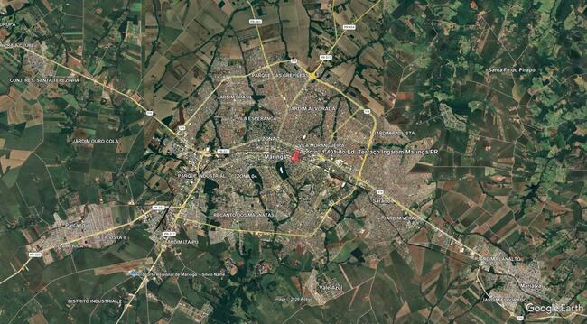 Apto Nº 1.401 Do Ed. Terraço Ingá Em Maringá/pr, localizado em Maringá - PR