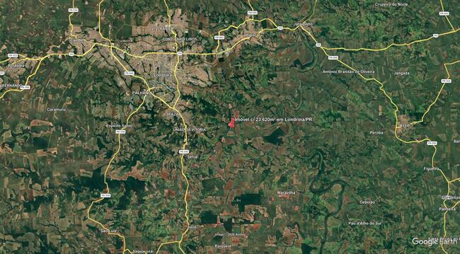 Imóvel C/ 23.620m² Na Fazenda Três Bocas Em Londrina/pr, localizado em Londrina - PR