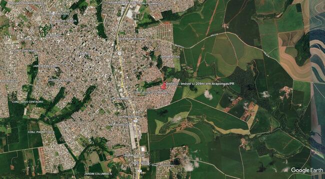 Direitos - Imóvel C/ 209m² No Conj. Hab. Deputado Ulysses Guimarães Em Arapongas/pr, localizado em Arapongas - PR