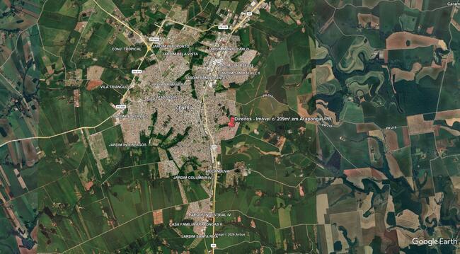 Direitos - Imóvel C/ 209m² No Conj. Hab. Deputado Ulysses Guimarães Em Arapongas/pr, localizado em Arapongas - PR