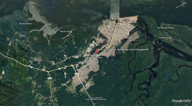Apto Nº 402 Do Conj. Res. Bell Mar Iii Em Paranaguá/pr, localizado em Paranaguá - PR