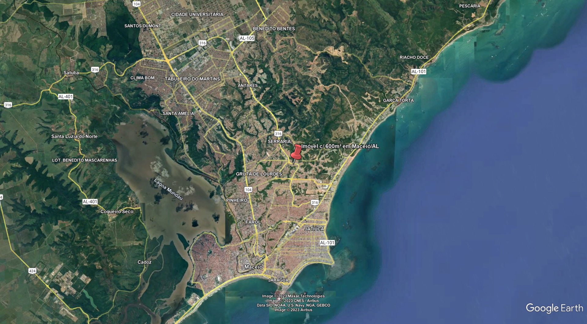 Lote 1.1 - imóvel c/ 600m² no barro duro em maceió/al - foto 6