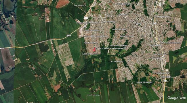 Imóvel C/ 127m² No Res. Araucária I Em Arapongas/pr, localizado em Arapongas - PR