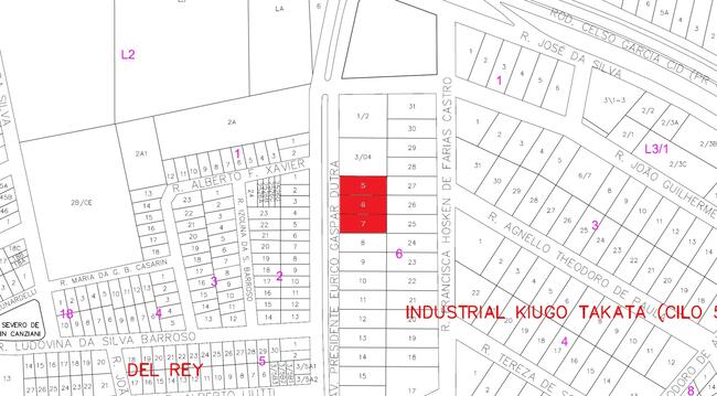 Imóvel C/ 3.000m² No Parque Industrial Kiugo Takata Cilo V Em Londrina/pr, localizado em Londrina - PR