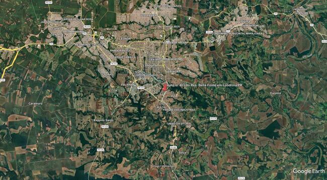 Apto Nº 403 Do Res. Bella Fonte Em Londrina/pr, localizado em Londrina - PR