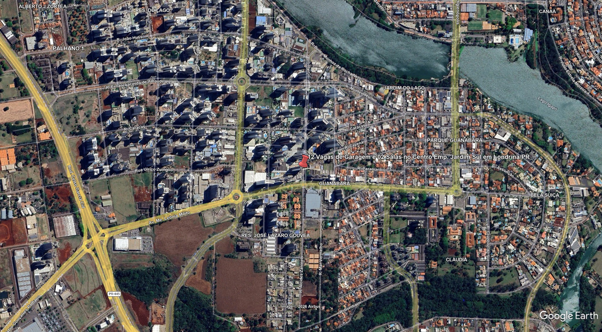 Lote 3.1 - 12 vagas de garagem e 02 salas no centro emp. jardim sul em londrina/pr - foto 2