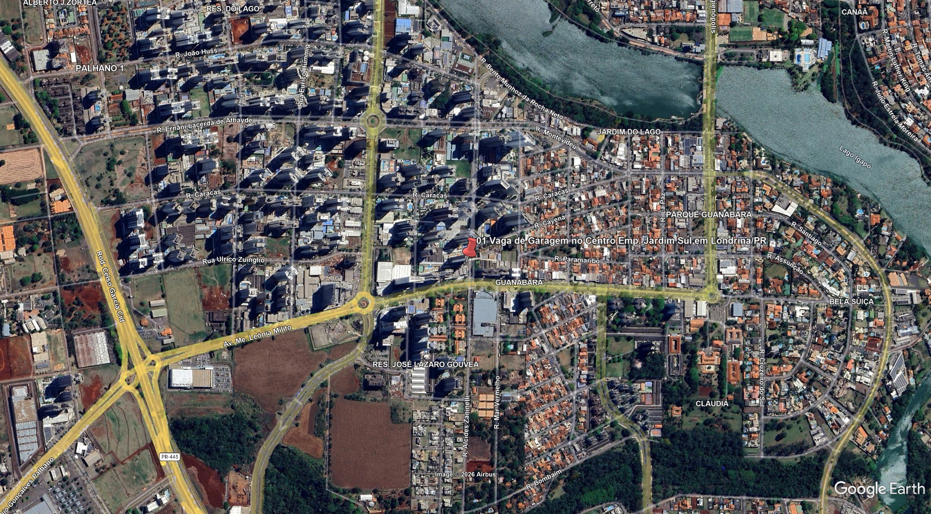 Lote 3.3 - 01 vaga de garagem no centro emp. jardim sul em londrina/pr - foto 5