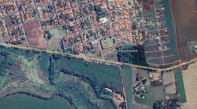 Imóvel C/ 1.1386m² Em Santa Mariana/pr, localizado em Santa Mariana - PR