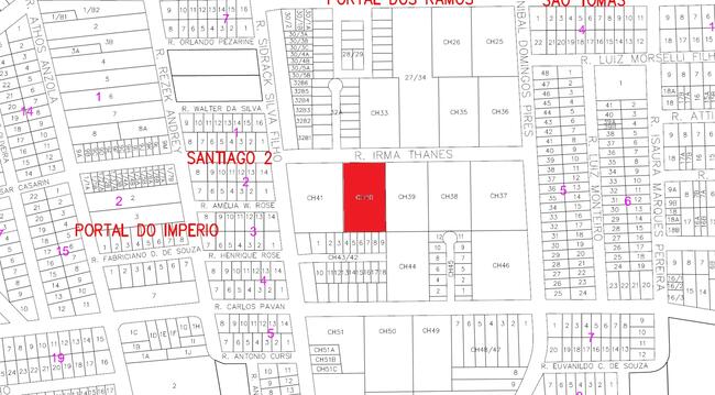 Imóvel C/ 3.234m² Em Londrina/pr, localizado em Londrina - PR, bairro Chácaras Jacutinga