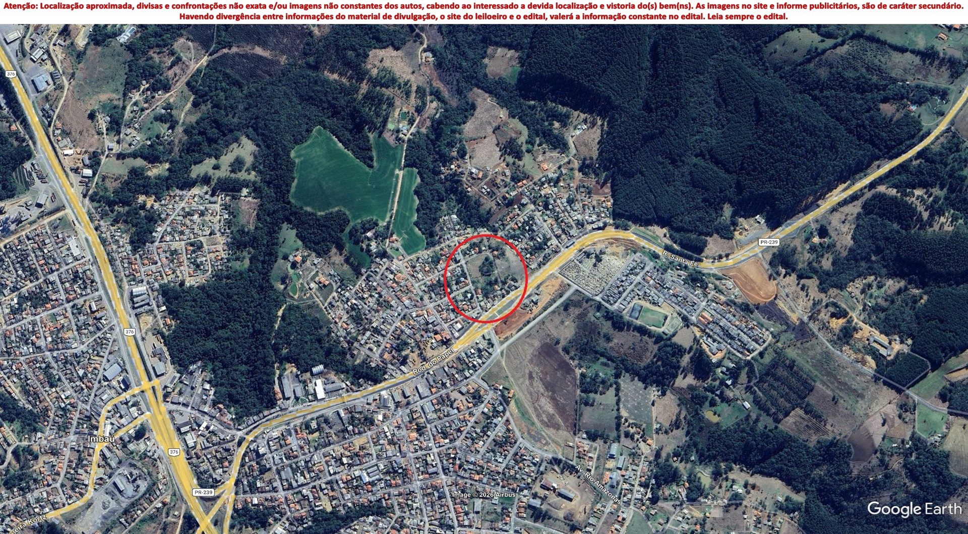 Imagem do imóvel Imóvel C/ 687,60m² No Lot. Vila Nogueira Em Imbaú/pr