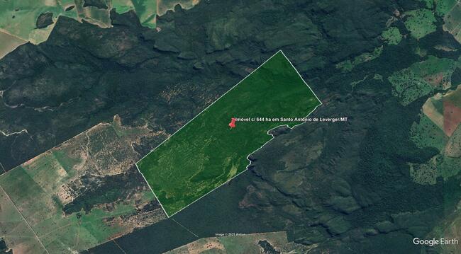 Imóvel C/ 644 Ha Em Santo Antônio De Leverger/mt, localizado em Santo Antônio De Leverger - MT