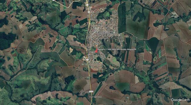 Imóvel C/ 1.466,08m² No Parque Das Flores Em Jardim Alegre/pr, localizado em Jardim Alegre - PR, bairro Parque das Flores