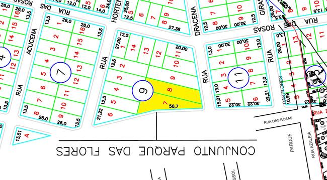 Imóvel C/ 1.466,08m² No Parque Das Flores Em Jardim Alegre/pr, localizado em Jardim Alegre - PR, bairro Parque das Flores