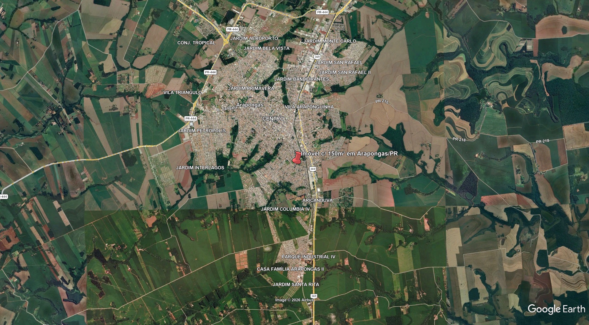 Lote 6.1 - imóvel c/ 150m² na vila maria em arapongas/pr