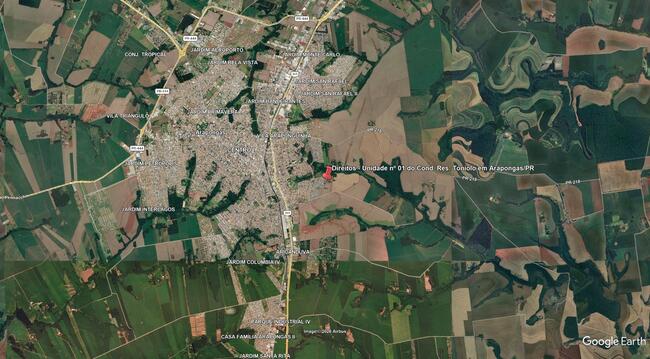 Direitos - Unidade Nº 01 Do Cond. Res. Toniolo Em Arapongas/pr, localizado em Arapongas - PR, bairro Jardim Casa Grande