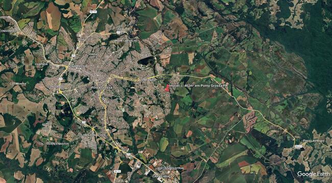 Imóvel C/ 462m² No Bairro Uvaranas Em Ponta Grossa/pr, localizado em Ponta Grossa - PR, bairro Uvaranas