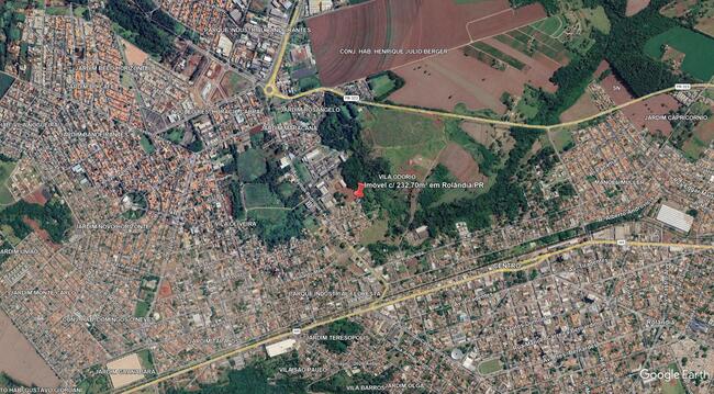 Imóvel C/ 232,70m² Em Rolândia/pr, localizado em Rolândia - PR, bairro Vila Odorio