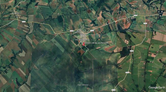 Imóvel C/ 40 Alq. Em Floraí/pr, localizado em Floraí - PR