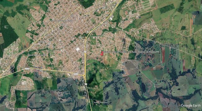 Direitos - Imóvel C/ 200m² No Jardim Santa Mônica Em Santo Antônio Da Platina/pr, localizado em Santo Antônio Da Platina - PR, bairro Jardim Santa Mônica