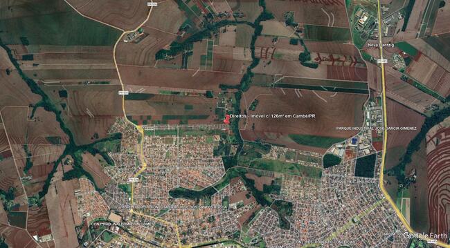 Direitos - Imóvel C/ 126m² No Conj. Hab. Ulysses Guimarães Em Londrina/pr, localizado em Cambé - PR
