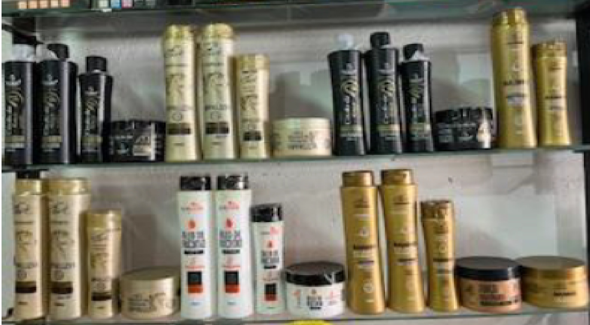 Foto de 09 kits de creme de cabelo