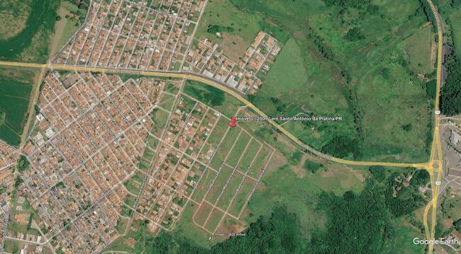Imóvel C/ 200m² No Lot. Res. João Furtado Dos Santos Em Santo Antônio Da Platina/pr, localizado em Santo Antônio Da Platina - PR