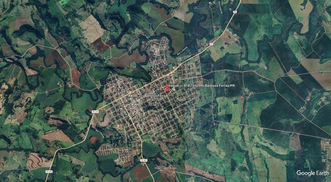 Imóvel C/ 918,75m² Na Vila Mineira Em Barbosa Ferraz/pr, localizado em Barbosa Ferraz - PR, bairro Vila Mineira