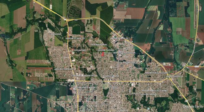 Imóvel C/ 384,80m² No Conj. Res. Jardim Paraná Em Toledo/pr, localizado em Toledo - PR