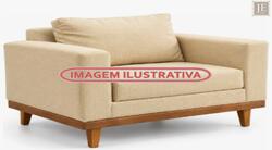 01 poltrona sofá bege