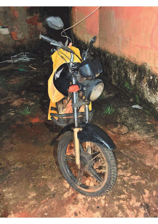 MOTO HONDA CG 150 FUN, PLACA JHU-0441, ANO/MODELO 2010/2011