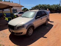 Foto de Fiat Palio WK, 4p, prata, 2009/10, funcionando